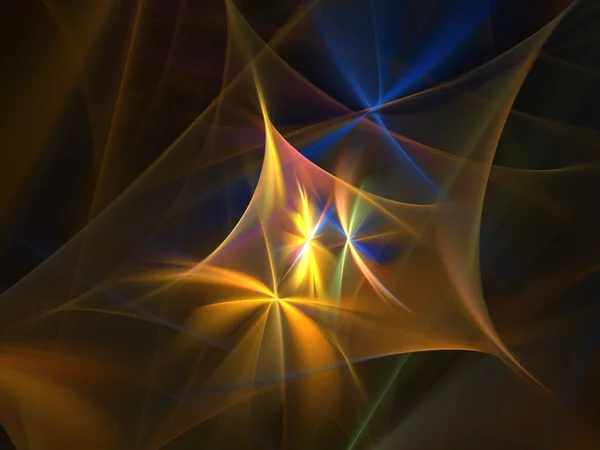 Graphics Texture Computer Rendered Background Fractal Colorful Lights Texture — Stock Photo, Image