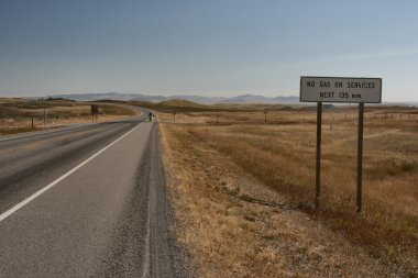 çayır ve çöl Alberta, Kanada. 