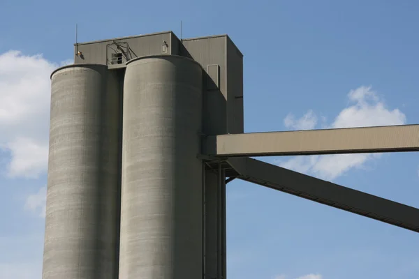 Çimento Beton Fabrikası Kanada Endüstriyel Tesis — Stok fotoğraf