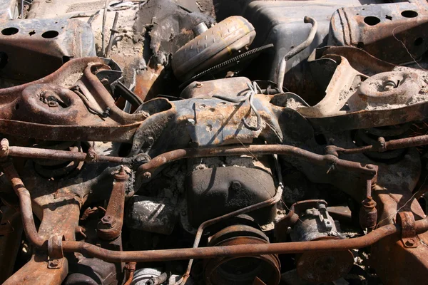 Rusty car parts — Stock Photo, Image