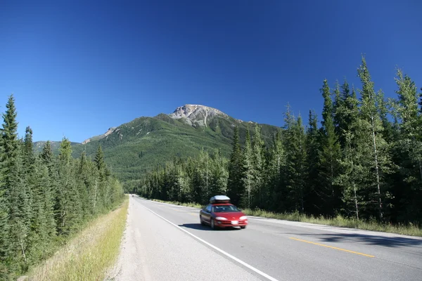 Národní Park Yoho Kanady Trans Canada Highway — Stock fotografie