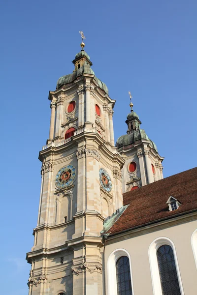 スイスのユネスコ世界遺産のセント ガレン修道院 — ストック写真