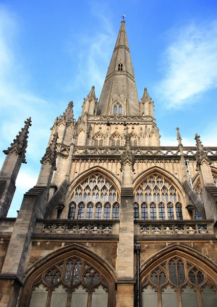 Saint Mary Redcliffe Anglicaanse Kerk Bristol Engeland — Stockfoto