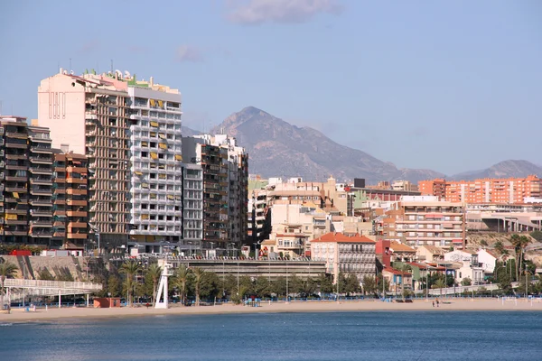 Alicante Espanha Parte Moderna Cidade Beira Mar Espanhola — Fotografia de Stock