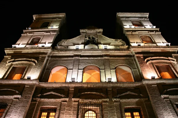 stock image Murcia, Spain - Santo Domingo (Saint Dominic) church in the night