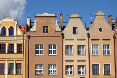 Grudziadz pomerania bölgesindeki Polonya. eski başlanmasıyla town Square (rynek).