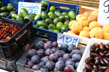 Fruit market clipart