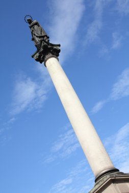 Piacenza, İtalya - emilia-romagna bölgesinin. Meryem Ana sütun.