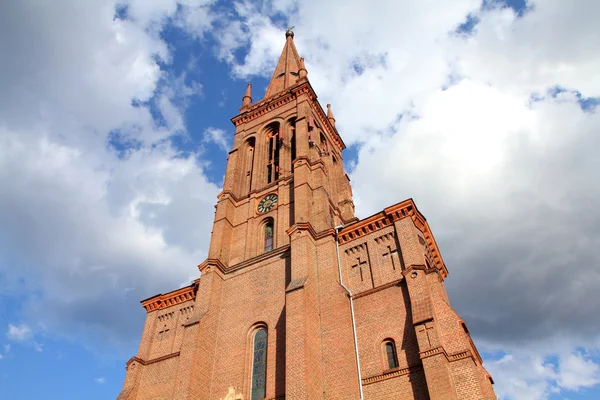 Polonia Bydgoszcz Città Nella Regione Kuyavia Kujawy Chiesa Dei Santi — Foto Stock