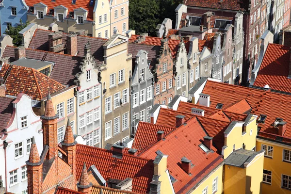 Polónia Gdansk Cidade Também Conhecida Como Nas Danzig Região Pomerânia — Fotografia de Stock