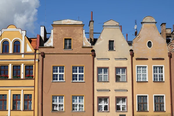 Grudziadz Pomerania Bölgesindeki Polonya Eski Başlanmasıyla Town Square Rynek — Stok fotoğraf