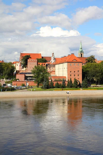 Polonya Torun Şehir Vistula Nehri Pomerania Kuyavia Bölgeleri Arasında Bölünür — Stok fotoğraf