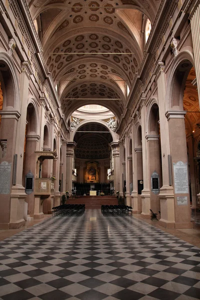 艾米利亚 罗马涅地区意大利 雷焦艾米利亚 大教堂内部 — 图库照片