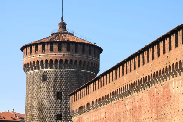 Castillo de Milán — Foto de Stock