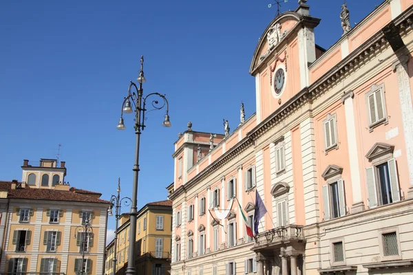 Piacenza Włochy Regionu Emilia Romania Neoklasyczny Budynek Palazzo Del Governatore — Zdjęcie stockowe