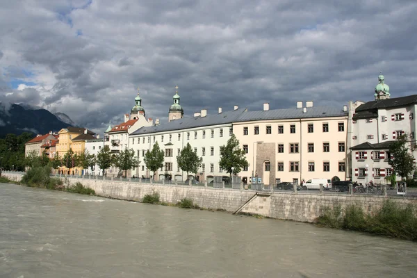 Innsbruck Mimarisi Kasabada Tirol Avusturya — Stok fotoğraf