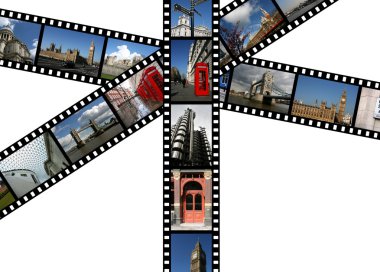 Landmarks in London clipart