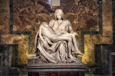 Pieta by Michelangelo clipart