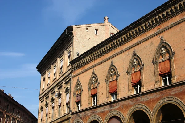 Μπολόνια Ιταλία Θέα Στην Παλιά Πόλη Διακοσμητικά Κτίρια — Φωτογραφία Αρχείου