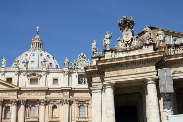 Vaticano Santa Roma Itália Famosa Basílica São Pedro — Fotografia de Stock