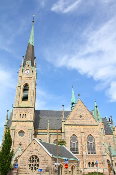 Στοκχόλμη Σουηδία Εκκλησία Του Oscar Oscarskyrkan Παλιά Θρησκευτική Αρχιτεκτονική — Φωτογραφία Αρχείου