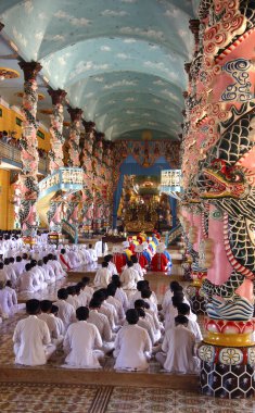 Monks praying clipart