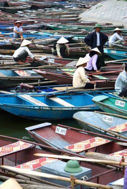 Vietnam Nehri üzerinde tekne