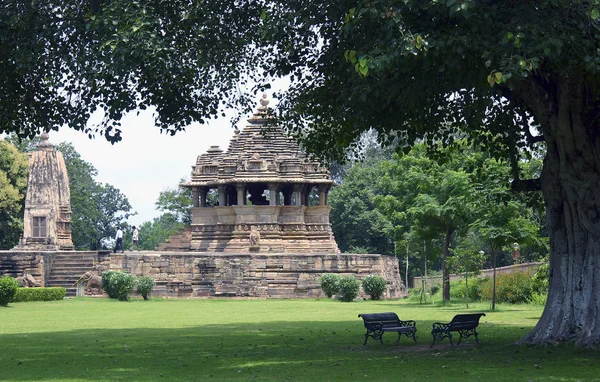 Tempio di Khajuraho — Foto Stock