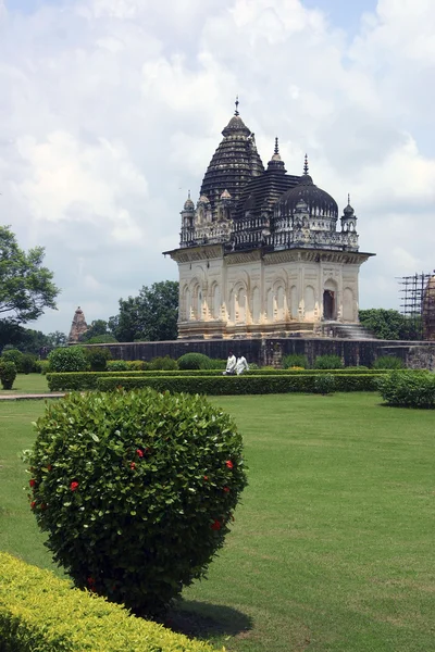 Tempio di Khajuraho — Foto Stock