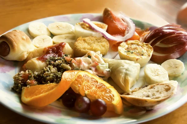 Stock image Canapes display