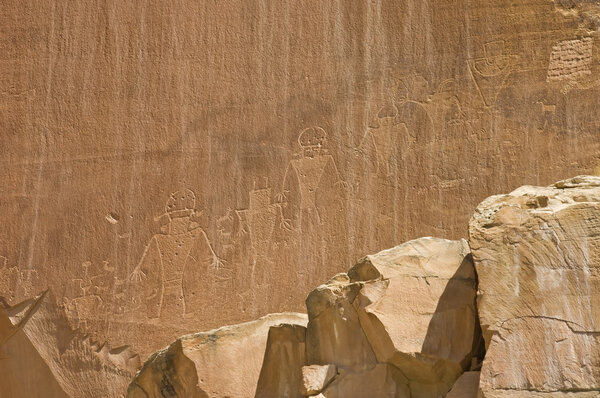 American Native Petroglyph