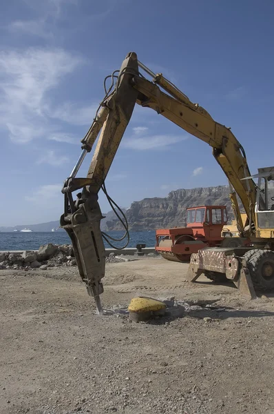 stock image Drilling loader close view