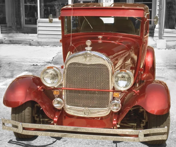 Amerykański samochód starodawny — Zdjęcie stockowe