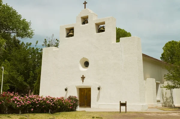 Mission church in stucco — Stock Photo, Image