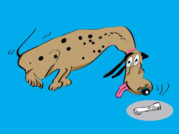 Dibujos animados de perro dálmata — Archivo Imágenes Vectoriales