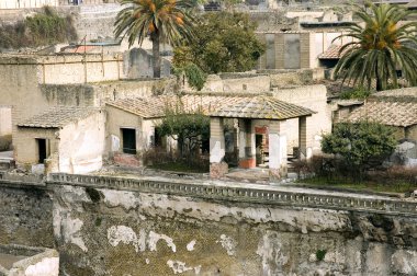 Herculaneum excavations, Naples, Italy clipart