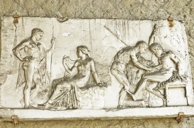 Herculanum fresco clipart