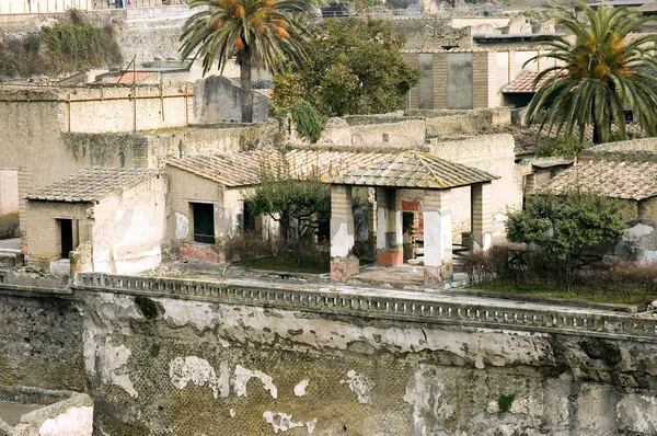 Escavações de Herculano, Nápoles, Itália — Fotografia de Stock