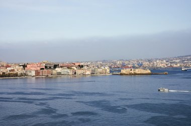 Napoli kale ve şehir