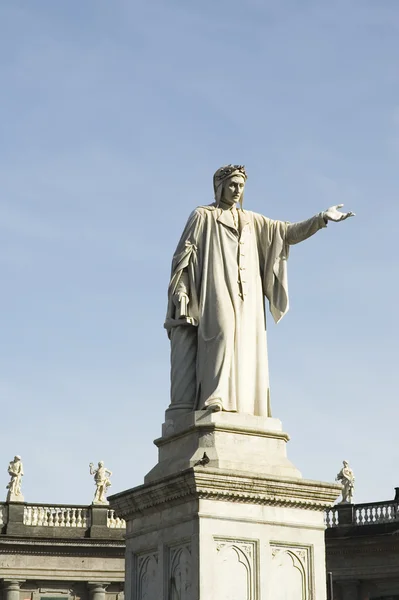 Pomnik Dantego — Zdjęcie stockowe