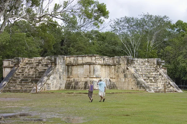 Tempio dei sacrifici Maya — Foto Stock