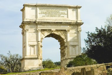 Roma'daki İmparator Titus Roma arch