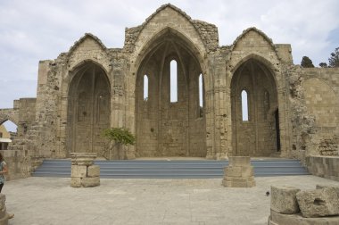 Gotik Kilisesi, Rodos Kalesi, Yunanistan