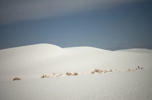 Wydmy białe piaski — Zdjęcie stockowe