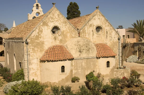 Греческий монастырь — стоковое фото
