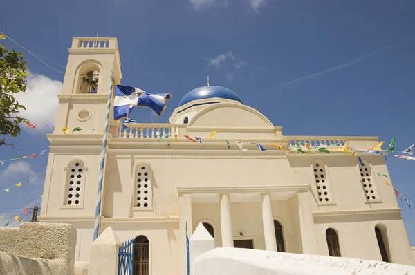 Православная Церковь Села Картеродос Острове Крит Греция — стоковое фото