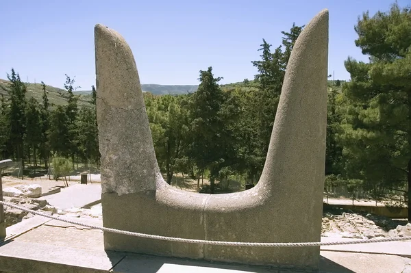 stock image Knossos sacred Horns