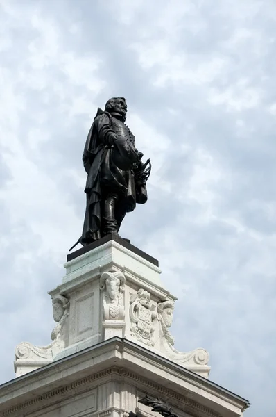 Champlain statue - Stock-foto