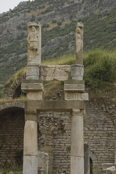 Templo Domiciano Éfeso Turquía Antigua Ciudad Griega También Conocida Como —  Fotos de Stock