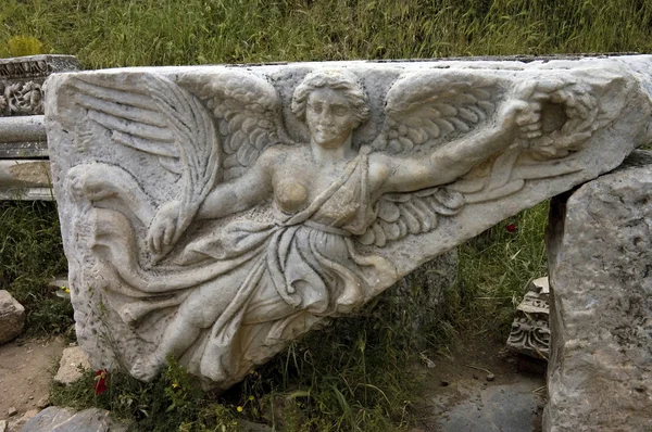 Stone Carving of the Greek Goddess Nike, Ephesus